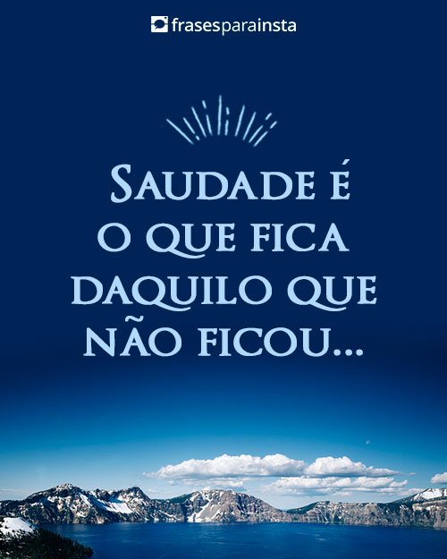 Status de Saudade