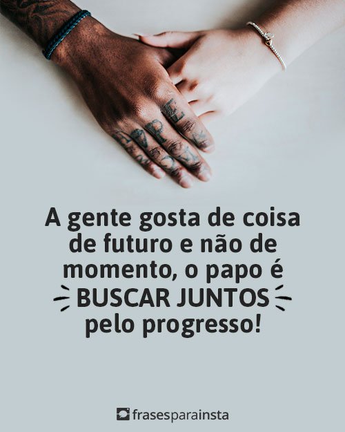 Frases de Casal maloka Com muito Amor e Parceria