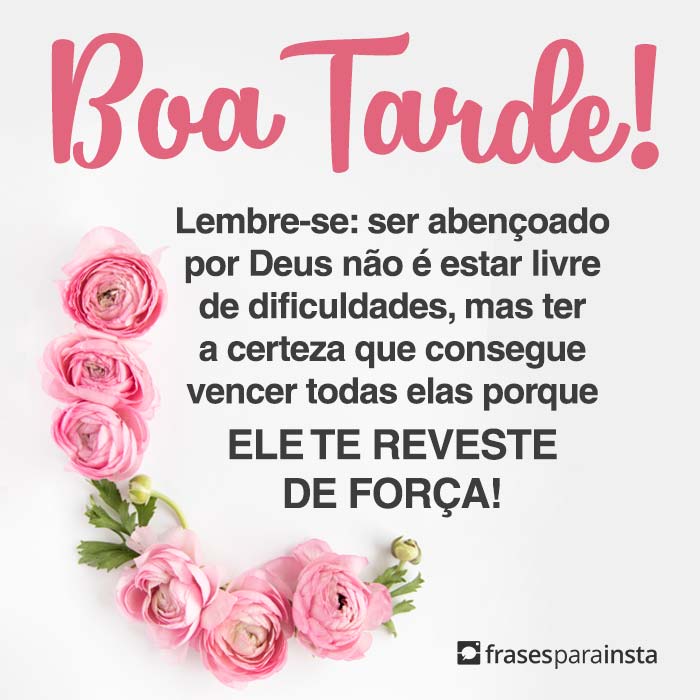 Frases de Boa Tarde