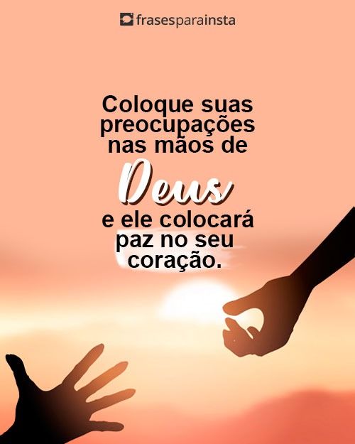 Frases para Status de Deus