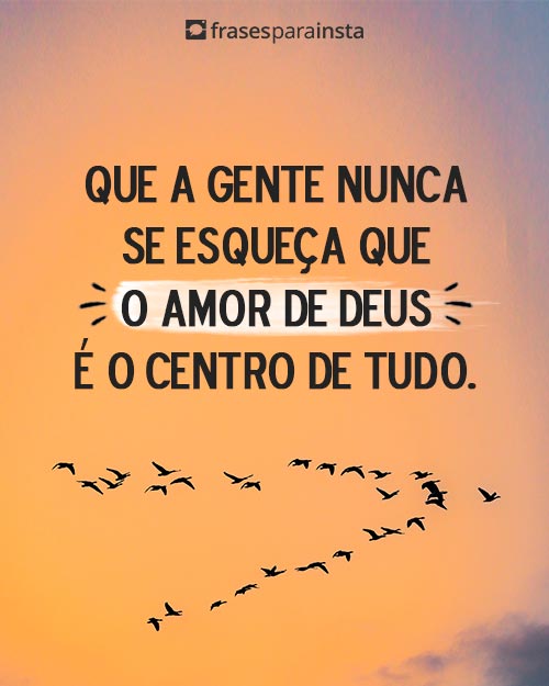 Frases para Status de Deus