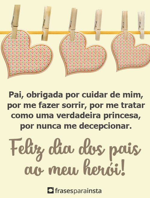 Frases para Dia dos Pais - Mensagens de Feliz dia dos Pais