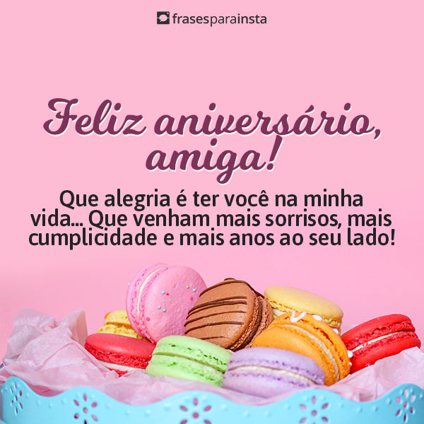 Texto de Aniversário para Melhor Amiga