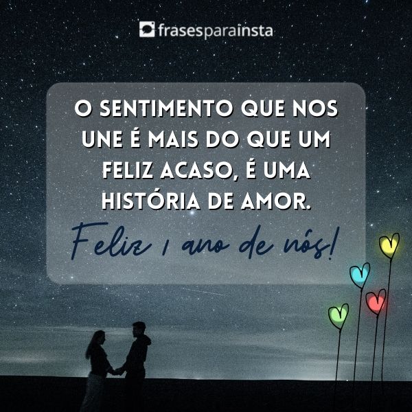 Frases para 1 ano de Namoro: 365 dias juntos com muito amor