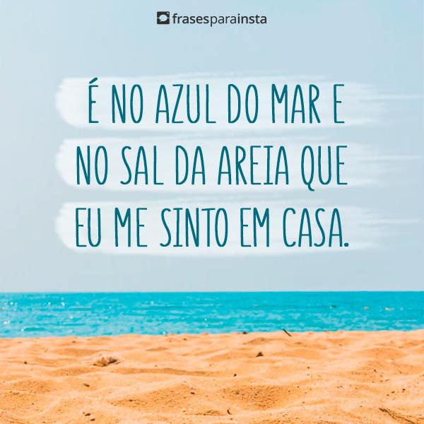 Frases para Foto no Mar