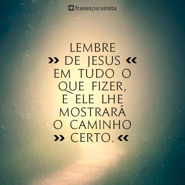 Frases de Jesus com Muita fé