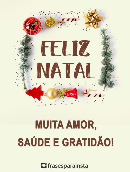 Frases de Natal - Feliz Natal 2024