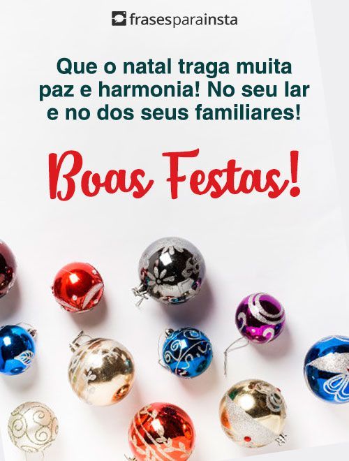 Frases de Natal - Feliz Natal 2024