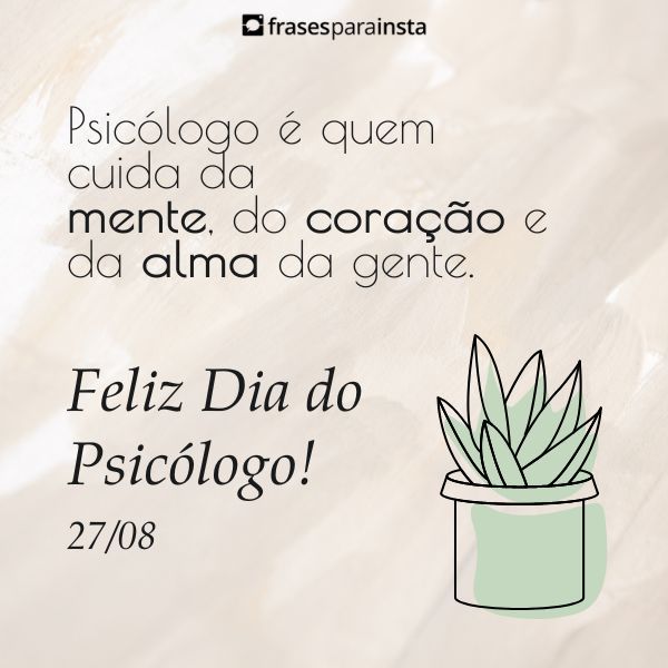 Frases para o Dia do Psicólogo - Compartilhe essa Homenagem