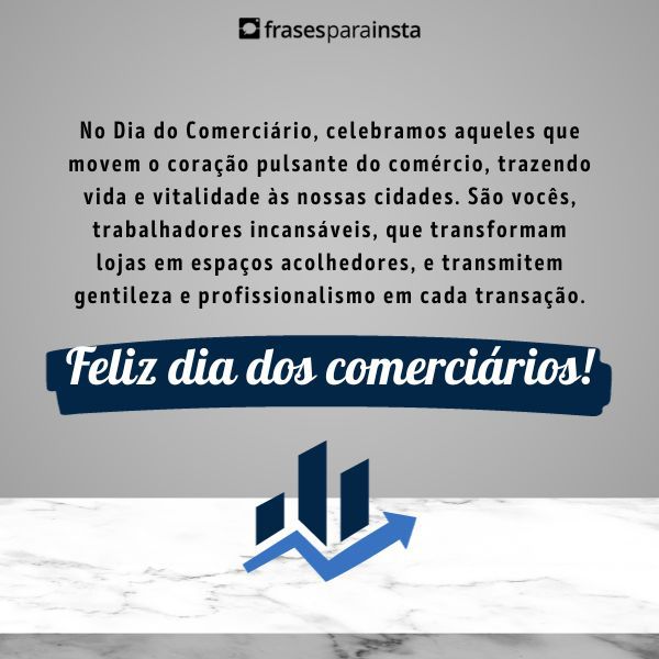 Frases para o Dia do Comerciário