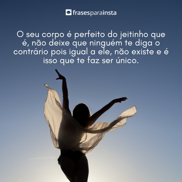 Frases sobre o Corpo