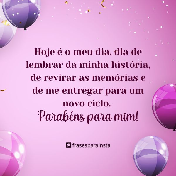 Parabéns para Mim +140 Mensagens de Feliz Aniversário para Você!