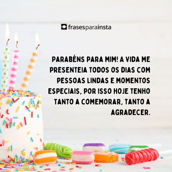 Parabéns para Mim +140 Mensagens de Feliz Aniversário para Você!