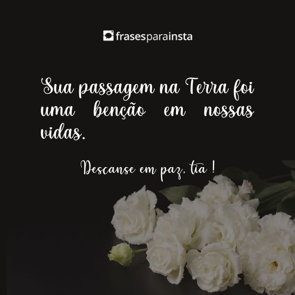 Frases de Luto Tia: Para Dizer o Último Adeus