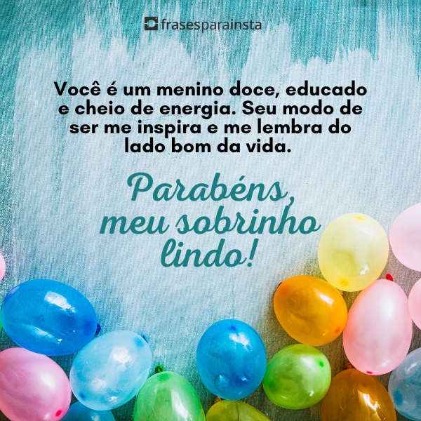 Mensagens de Parabéns Para Sobrinho +30 Opções Prontas para Compartilhar