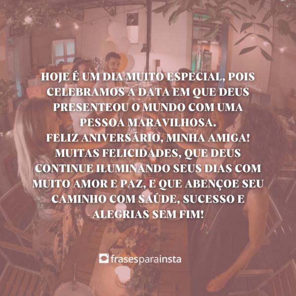 Texto de Aniversário para Melhor Amiga