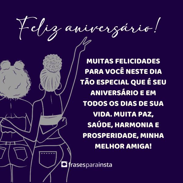 Texto de Aniversário para Melhor Amiga