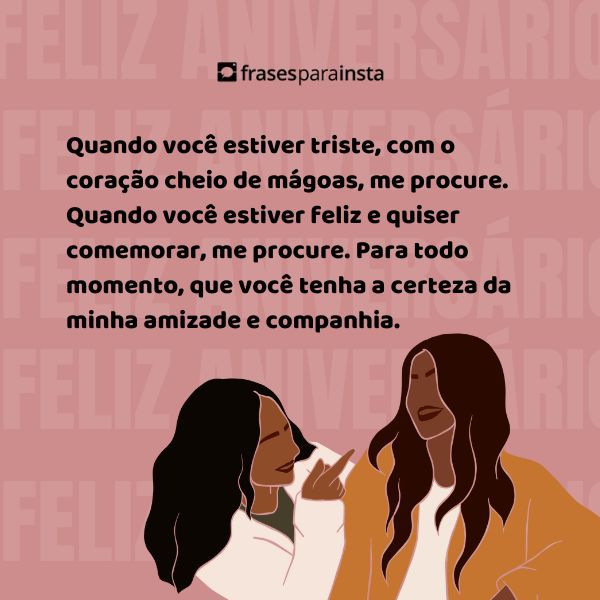 Texto de Aniversário para Melhor Amiga