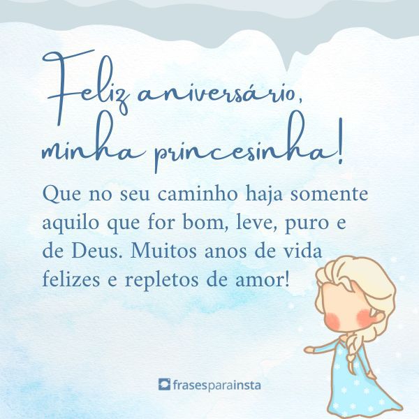 Feliz Aniversário, Princesinha! Frases Repletas de Carinho