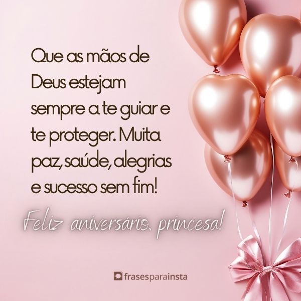 Feliz Aniversário, Princesinha! Frases Repletas de Carinho