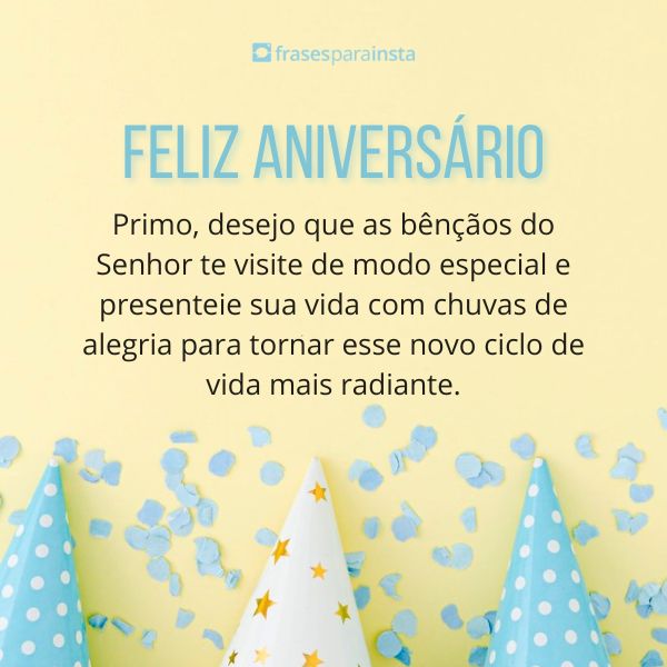 Feliz Aniversário Primo: Mensagens que Emocionam