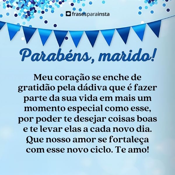 +60 Frases de Aniversário para Marido com o Amor que Ele merece