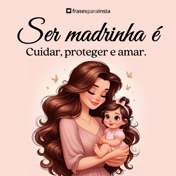 Frases para Foto com Afilhada +50 Opções Para a Sua Legenda