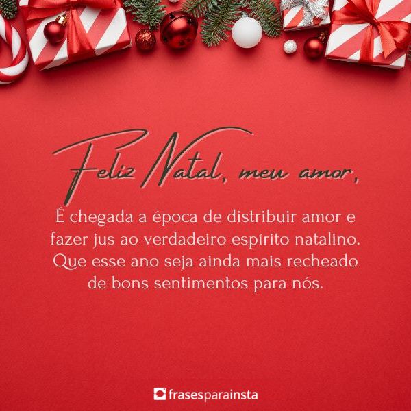 Feliz Natal meu Amor