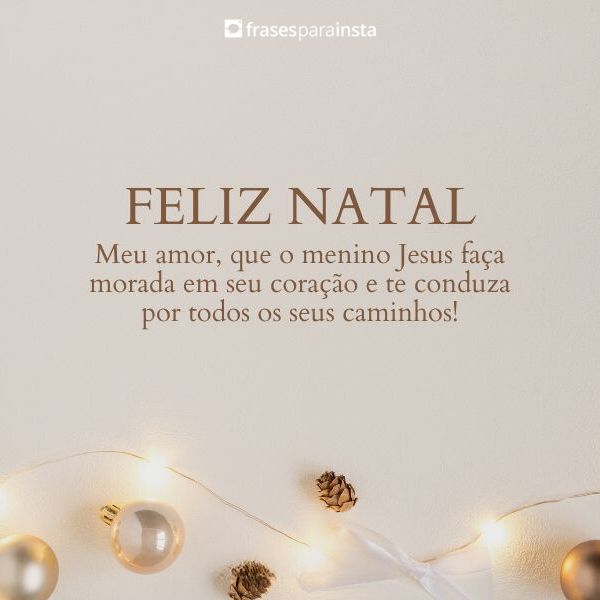 Feliz Natal meu Amor