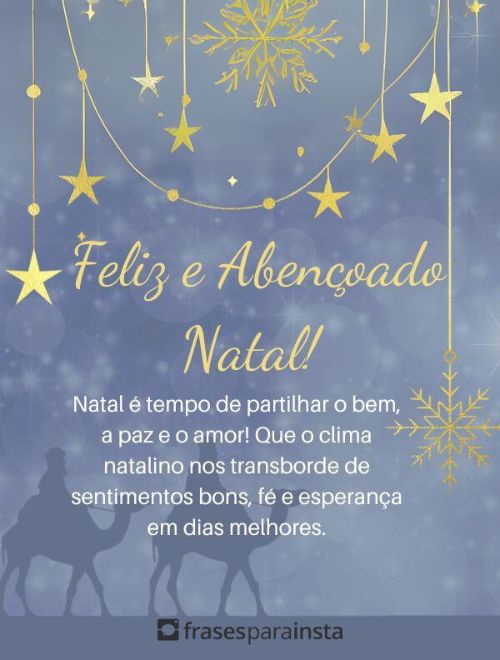 Frases de Natal - Feliz Natal 2024