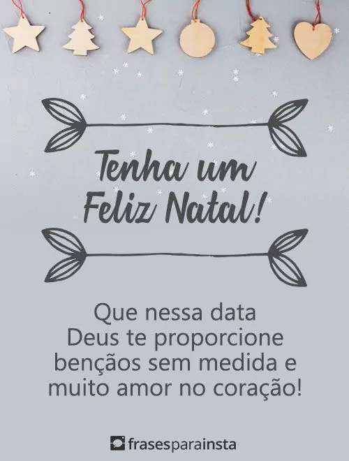 Frases de Natal - Feliz Natal 2024