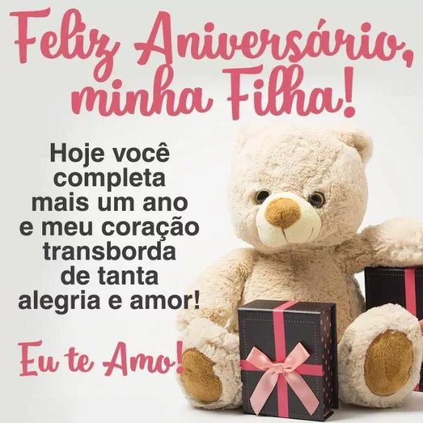 Feliz Aniversário minha Filha