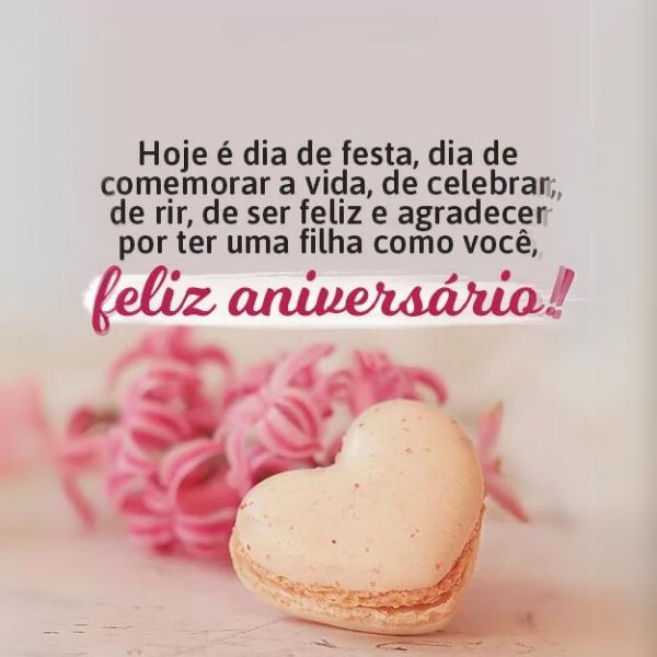 Feliz Aniversário minha Filha