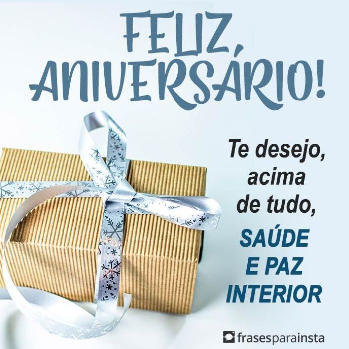 Feliz Aniversário Muita Saúde