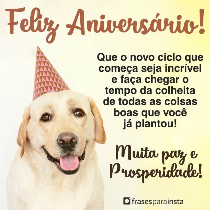 Feliz Aniversário Muita Saúde