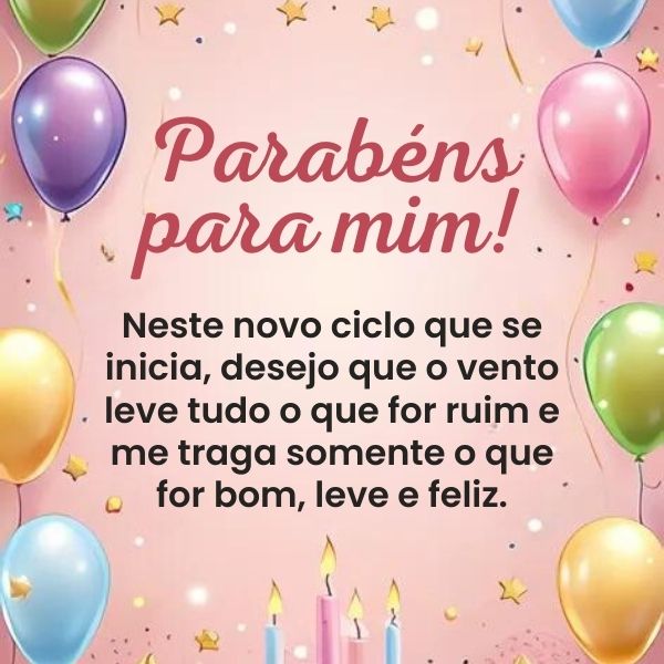 Parabéns para Mim +140 Mensagens de Feliz Aniversário para Você!