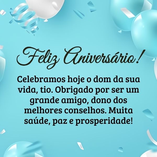 Mensagem de Aniversário para Tio: para Celebrar com Alegria