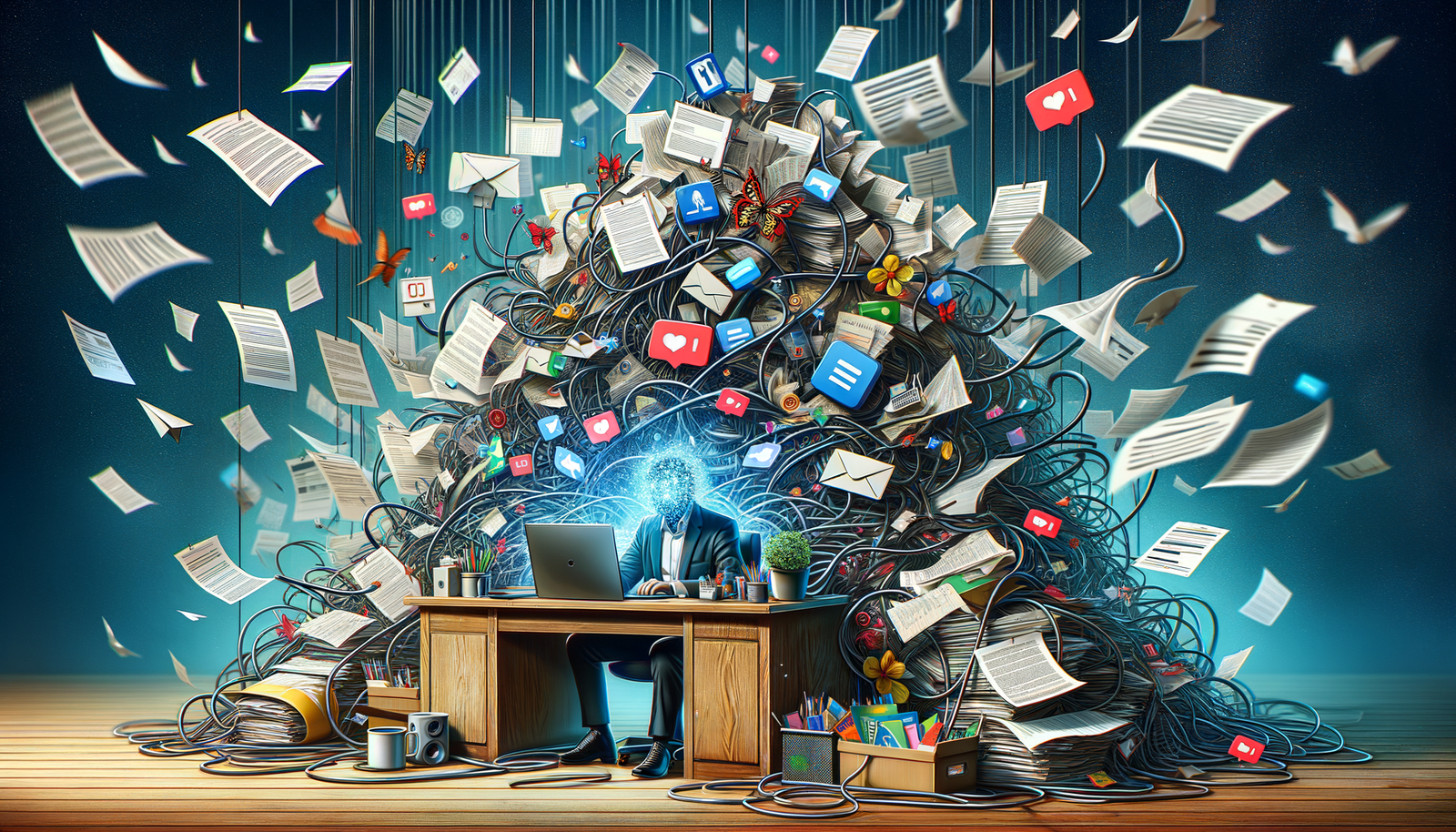 Sobrecarga de Informações em Trabalhadores Criativos: Impactos Profundas