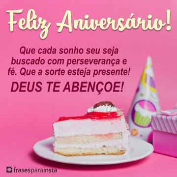 Imagem do post Feliz Aniversário Deus te Abençoe