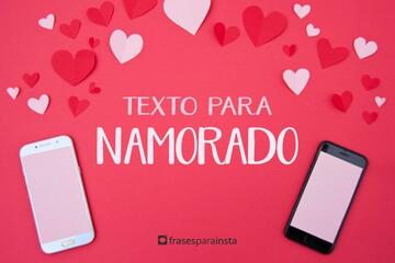 Imagem do post Texto para Namorado +80 Mensagens Fofas que Irão Emocioná-lo