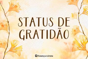 Imagem do post Status de Gratidão +90 Frases para Mostrar o Quanto é Grato